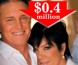 Bruce Jenner & Kris Kardashian
